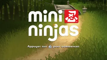 Mini Ninjas screen shot title